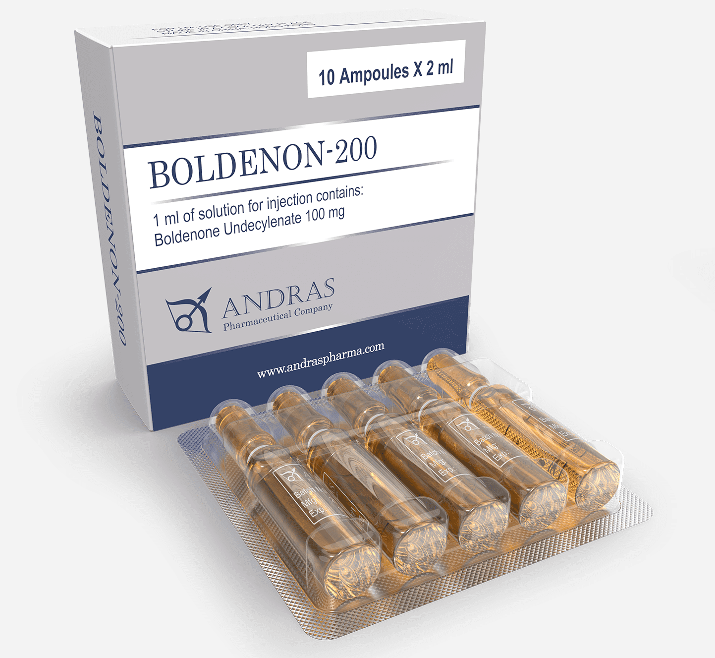 BOLDENON 10амп по 2мл 100мг/мл