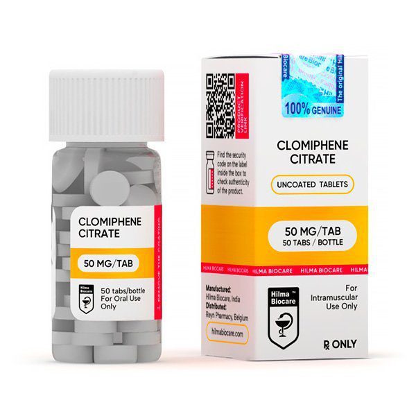 Clomiphene Citrate  50 mg per/ 50 tab.
