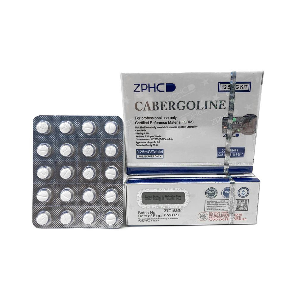 Cabergoline 50tab/0.25mg   ZPHC Ltd