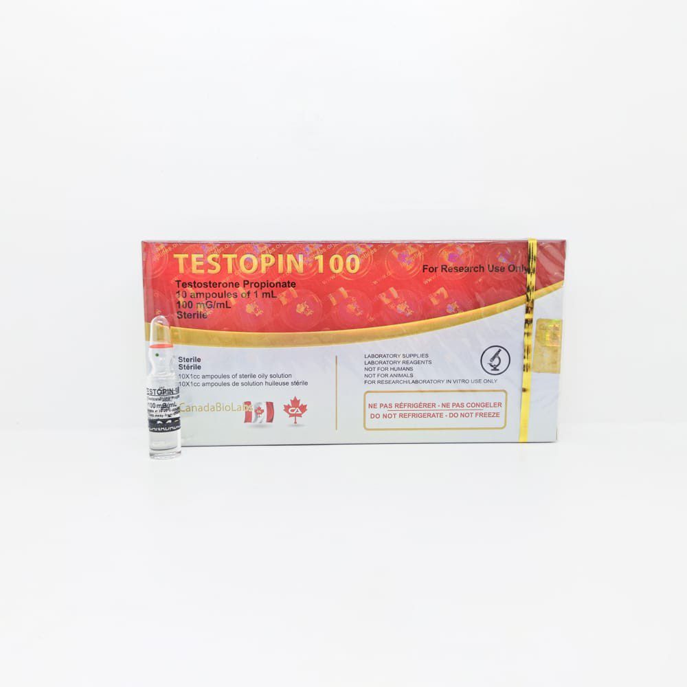 CanadaBioLabs TESTOPIN 100mg/ml - ЦЕНА ЗА 10 ампул