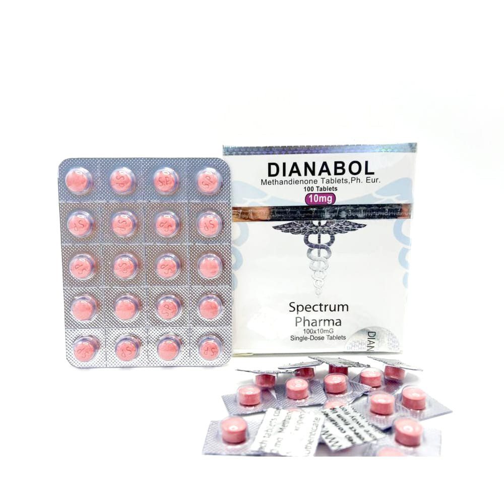 SPECTRUM NEW DIANABOL 10MG/TAB - ЦЕНА ЗА 100 ТАБ